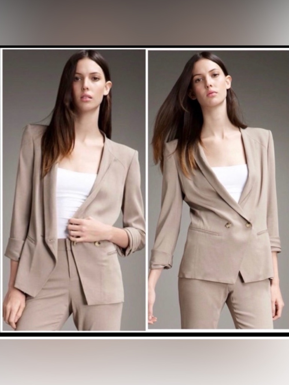 Helmut Lang Double-Breasted Blazer | Size 4